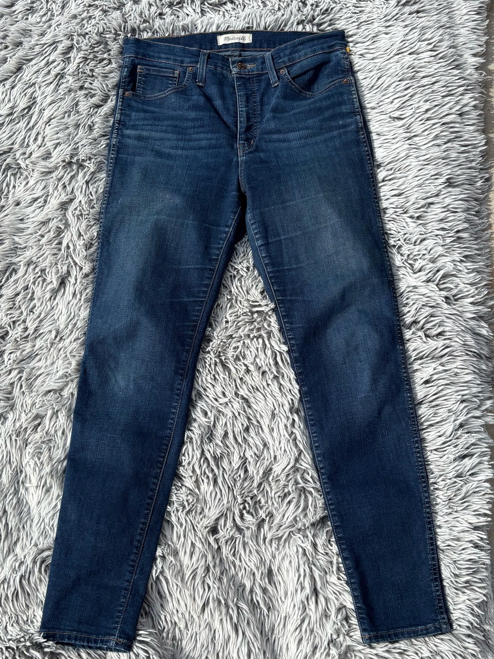 Madewell Dark Indigo Skinny Jeans